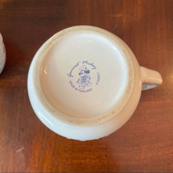 Mickey Mouse Cream and Sugar Set Creamer Milk Coffee Tea Serving Set - Picture 7 of 9